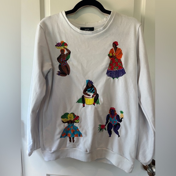 Katya Dobryakova Sweaters - RARE — Katya‎ Dobryakova Embroidered Sweatshirt – Medium